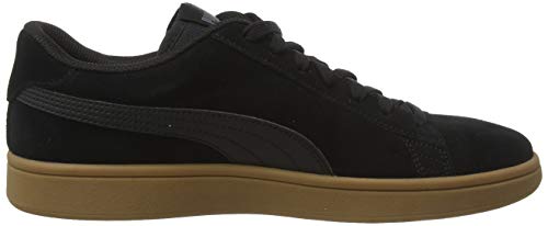 PUMA Smash V2, Zapatillas Unisex Adulto, Negro Black Black, 45 EU