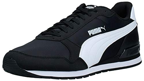 PUMA St Runner V2 NL, Zapatillas Unisex Adulto, Negro Black White, 44 EU