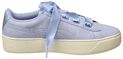 Puma Vikky Platform Ribbon S, Zapatillas para Mujer, Azul (Cerulean-Cerulean), 41 EU