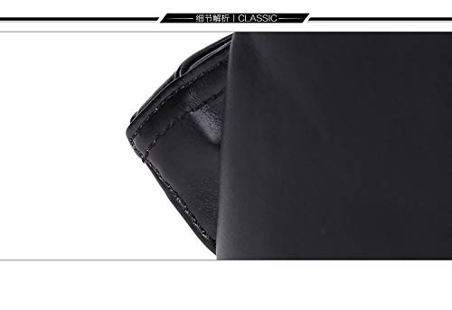 Punk Style - Bolsa de Hombro para Hombre, diseño de Punk, Color Plata, tamaño Talla única