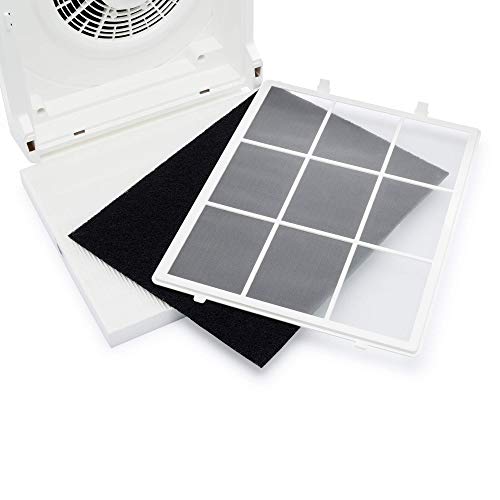 Purificador de aire WINIX ZERO (hasta 99 m², purificador de aire para personas alérgicas, polen, polvo fino (PM2.5), polvo, con filtro HEPA (99,97%) y filtro de carbón)