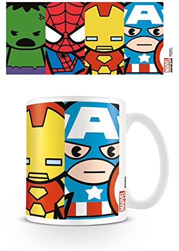 Pyramid International Marvel Kawaii - Taza Avengers, 320 ML