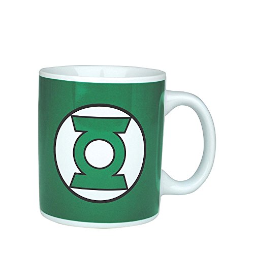 Pyramid Taza con diseño Green Lantern, Cerámica, Verde, 13 x 11 x 9 cm