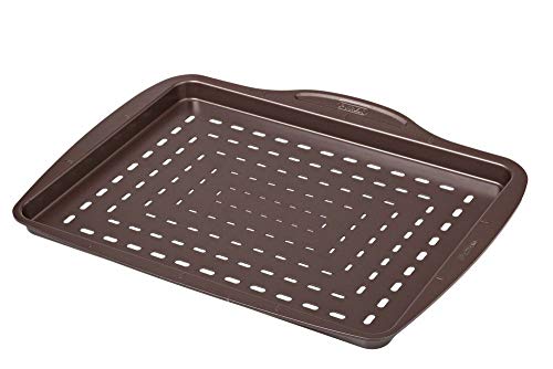 Pyrex Asimetria - Bandeja rectangular de pizza, 37 cm, color negro