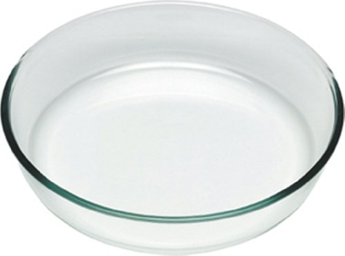 Pyrex Classic Molde Vidrio para Tarta, borosilicato, 25 cm