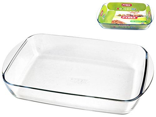 Pyrex Classic Vidrio Fuente para Horno, 4.69 cm