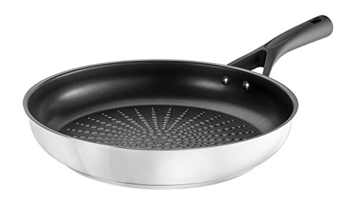 Pyrex Expert Touch, Sartén de Acero Inox, 24 cm, Antiadherente ultra resistente