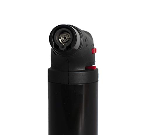 QBAK WSF-601 Micro Torch Soplete Flambeador a Gas Butano Recargable 1300ºC Soldador Desinfectador Gratinador