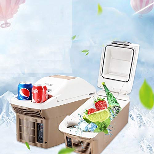 QGQ Plegable multifunción portátil plegable Compras, 9L refrigerador y congelador Cesta Frigorífico,Car12v y home220v