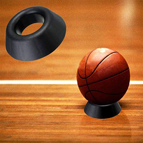 Qincling - Soporte de balón de Baloncesto para fútbol, Rugby, plástico, Expositor