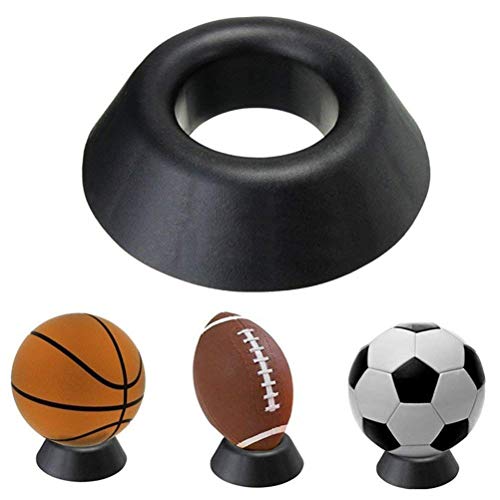 Qincling - Soporte de balón de Baloncesto para fútbol, Rugby, plástico, Expositor