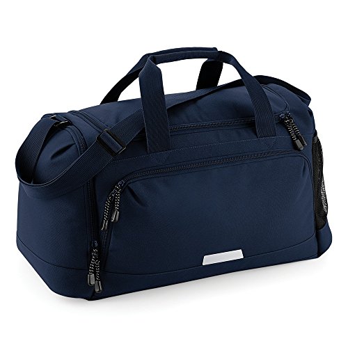 Quadra - Bolsa deportiva de viaje con asa para el hombro modelo Academy (Talla Única/Azul marino)