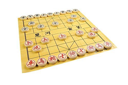 Quantum Abacus Premium Xiangqi: Piezas Profesionales, Pesadas para ajedrez Chino / Xiangqi, Hecho de Resina de melamina, tamaño XL: diámetro 5cm, 1,4 kg, Mod. CL-160