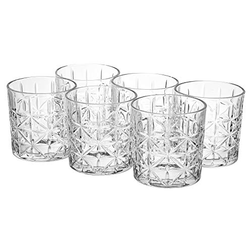 Queensway - Vasos de whisky (6 unidades, en caja de regalo), 6x Regency Whiskey Tumblers