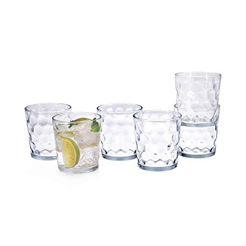 Quid Kata - Set 6 vasos forma baja 26cl, Aptos para lavavajillas, vidrio