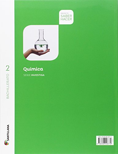 QUÍMICA SERIE INVESTIGA 2 BTO SABER HACER - 9788414102039