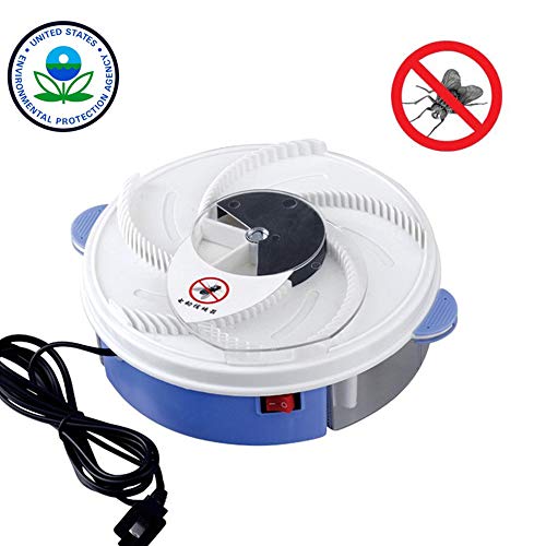 QXTT Dispositivo De Captura De Mosca Automático Eléctrica Atrapamoscas USB Recargable Bug Fly Trap Device Mosquito Asesino Artefacto para Familias Hoteleras