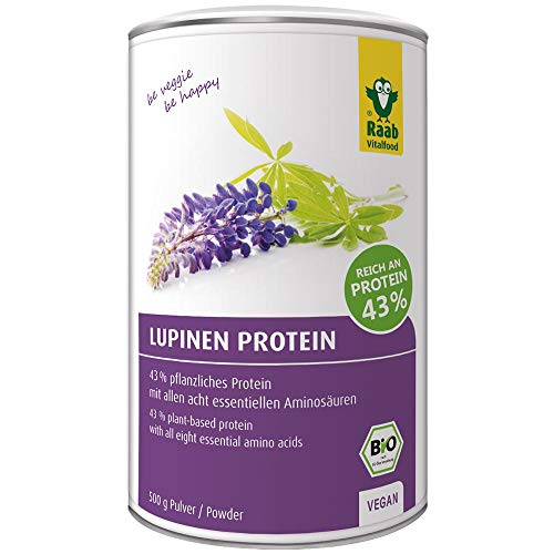 Raab vitalf Brentwood bio Lupine Harina 500 g, 1er Pack (1 x 0.5 kg)