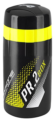 RaceOne Bote Portaherramientas PR2BOX 500ml, Negro, Amarillo Fluo