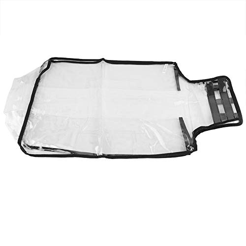 Raguso Funda de Maleta de PVC Transparente Impermeable Antipolvo Protector de Maleta de Viaje Funda de Equipaje para Maleta con Ruedas(28inch)