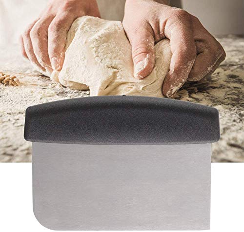 Raspador de plancha de acero inoxidable para el hogar Cortador de plancha de corte para pan Pizza Masa Utensilio de cocina multiusos