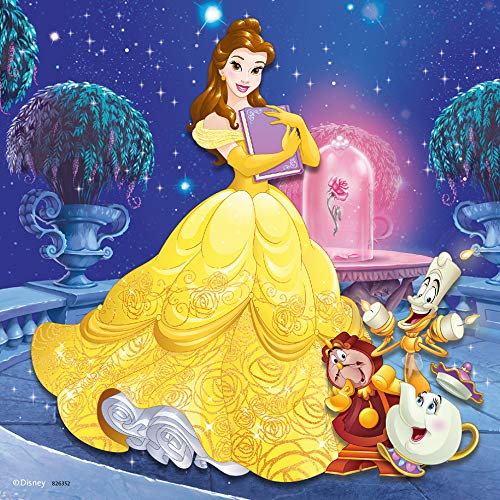 Ravensburger 093502, Rompecabezas Disney Princesa, 3 x 49 piezas