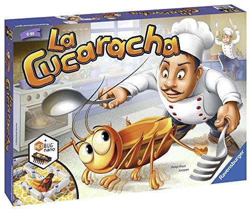 Ravensburger La Cucaracha, Juego de mesa, 2-4 jugadores, Edad recomendada 6+ (22228)