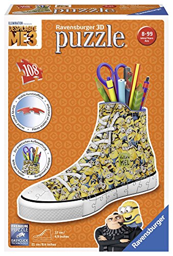 Ravensburger- Zapatilla Portalápices, Girly Girl Edition, Minions (11262)