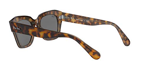 Ray-Ban State Street Lentes oscuros, Blonde Havana/Grey, 49/20/145 para Mujer