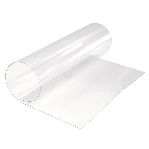 Rayher 3874800 - Lámina de PVC Transparente (50 x 70 cm, Grosor 0,4 mm)