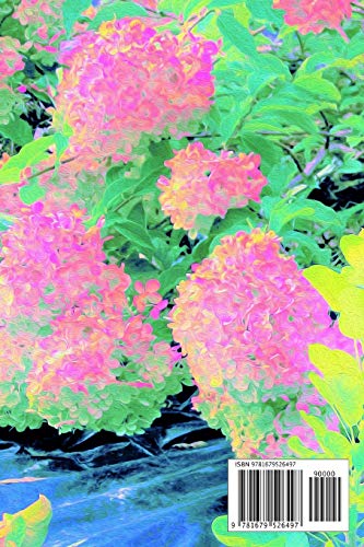 Recipe Journal: Pink Hydrangea Garden with Yellow Foliage