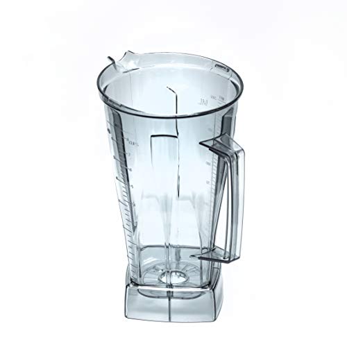 Recipiente de repuesto para licuadora Vitamix, ideal para batidos, sopas, frutas congeladas, contenedor de agarre duro compatible con accesorios Vitamix