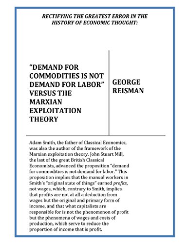 Rectifying the Greatest Error in the History of Economic Thought: "Demand for Commodities Is Not Demand for Labor" Versus the Marxian Exploitation Theory (English Edition)