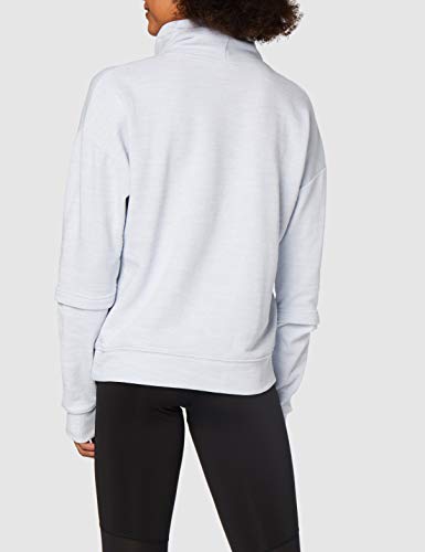 Reebok Te Marble Cowl Neck Sudadera, Mujer, Blanco, M