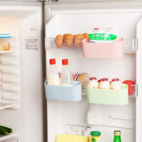 Refrigerador Organizador Bins Latas Accesorios 1pcs Nueva cocina de Latas de Bebidas ahorran espacio de acabado Frigorífico Organizador Frigorífico ZHQHYQHHX ( Color : Rosado , Size : Gratis )