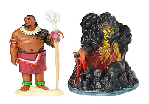 Regalos de Cumpleaños 10pcs/ Set Dibujos Animados Moana Princesa Leyenda Vaiana Maui Jefe Tui Tala Heihei Pua Figura De Acción Decoración Juguetes Para Niños Regalo De Cumpleaños