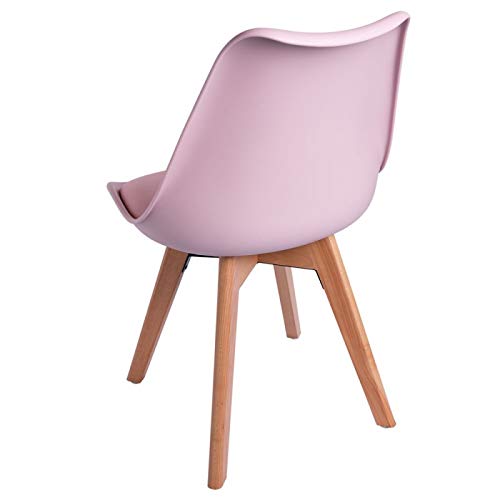 Regalos Miguel - Sillas Comedor - Silla Synk Basic - Rosa - Envío Desde España