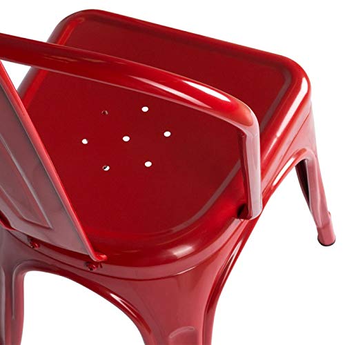 Regalos Miguel - Sillas Comedor - Silla Torix - Rojo - Envío Desde España