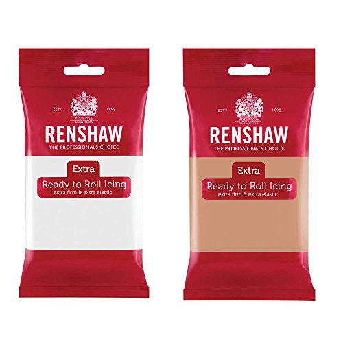 RENSHAW FONDANT - PACKS DE DOS UNIDADES (Blanco y Skin Tone)