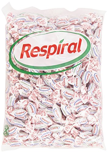 Respiral - Caramelo duro refrescante - Sabor mentol y eucalipto - 1 kg