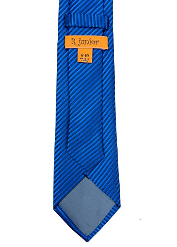 Retreez - Corbata tejida para chicos (8-10 años) azul cobalto 8-10 años