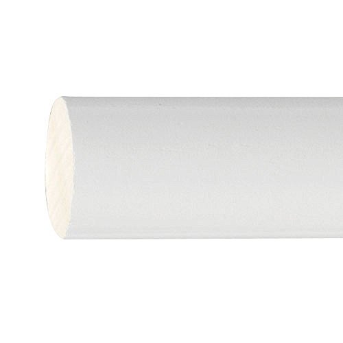 Riel Chyc 5430460 Barra Madera Lisa 1,5 Metros x 20 mm. Blanco