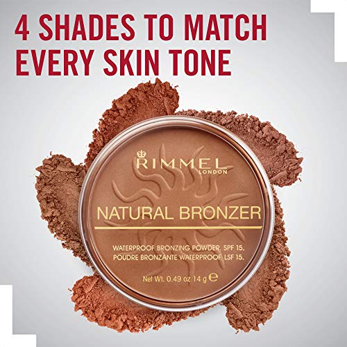 Rimmel London Natural Bronzer Polvos Tono 027 Sun Dance - 14 gr