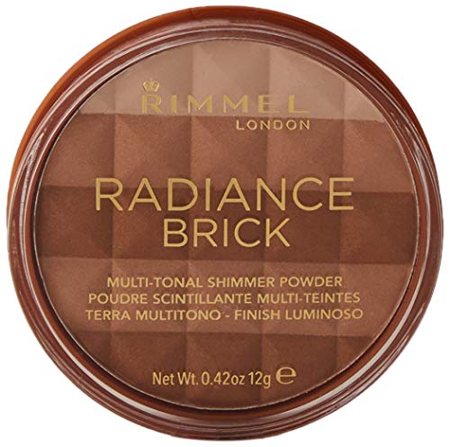 Rimmel Number 001 Radiance Brick - Polvos bronceadores, 12 g