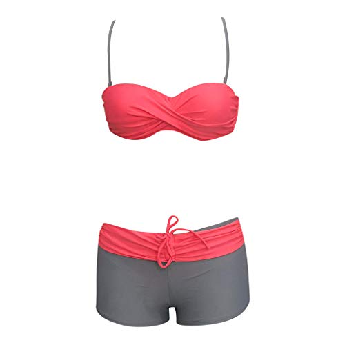 riou Bikinis Mujer 2019 Push up Sexy Conjunto de Traje de BañO Bohemio BañAdores con Relleno Brasileños Bañador Ropa de Dos Piezas Tops de Bikini vikinis Mujer