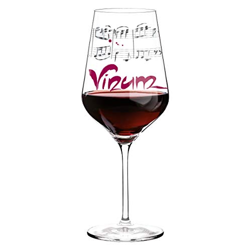 RITZENHOFF 58 cl Annett Wurm Wine Glass, Red