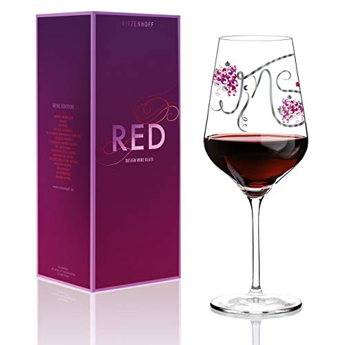 RITZENHOFF 58 cl Ramona Rosenkranz Wine Glass, Red