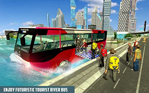 River Bus Simulator 2018: City Bus Transporter 3D | Public Transport Bus Driving | Tourist Bus Driver Game | Pick & Drop Passenger Simulador