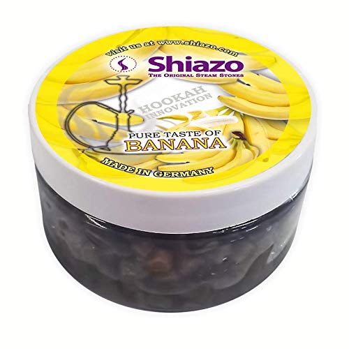 RMAN - Piedras para cachimbas, sin tabaco y sin nicotina; 4 sabores: arándano, plátano, fruta de la pasión, té helado Long Island.