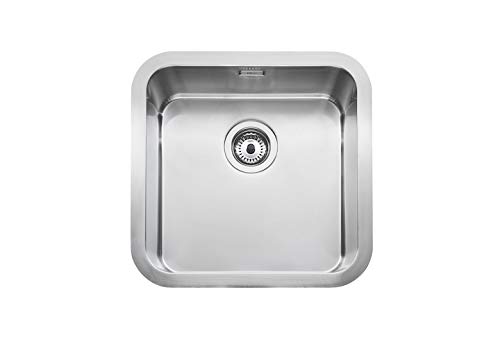 Roca A870A10400 Fregadero Cocina, Acero Inoxidable